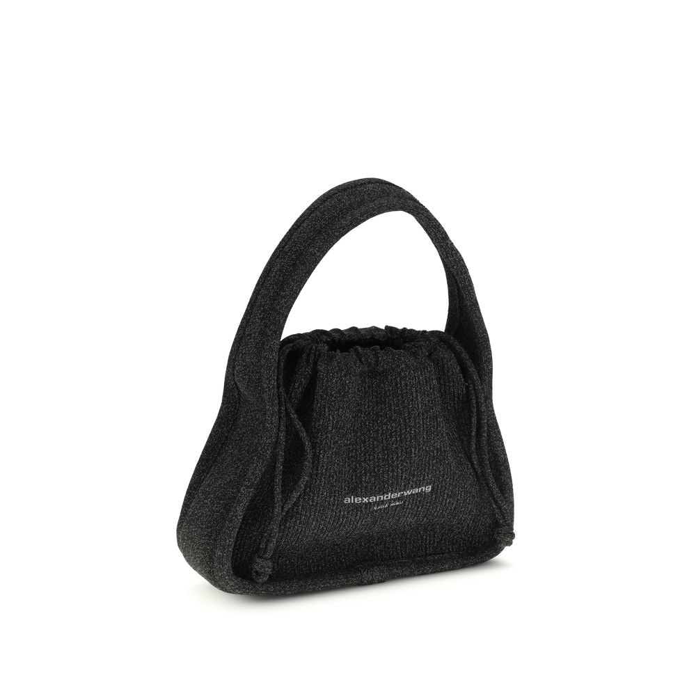 Sac à main Alexander Wang en polyester noir