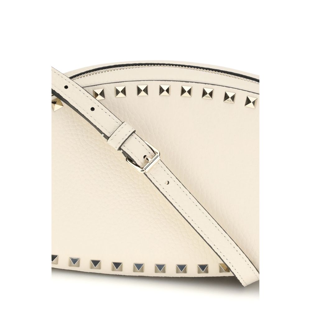 Valentino Garavani Beige Shoulder Bag for Women side view