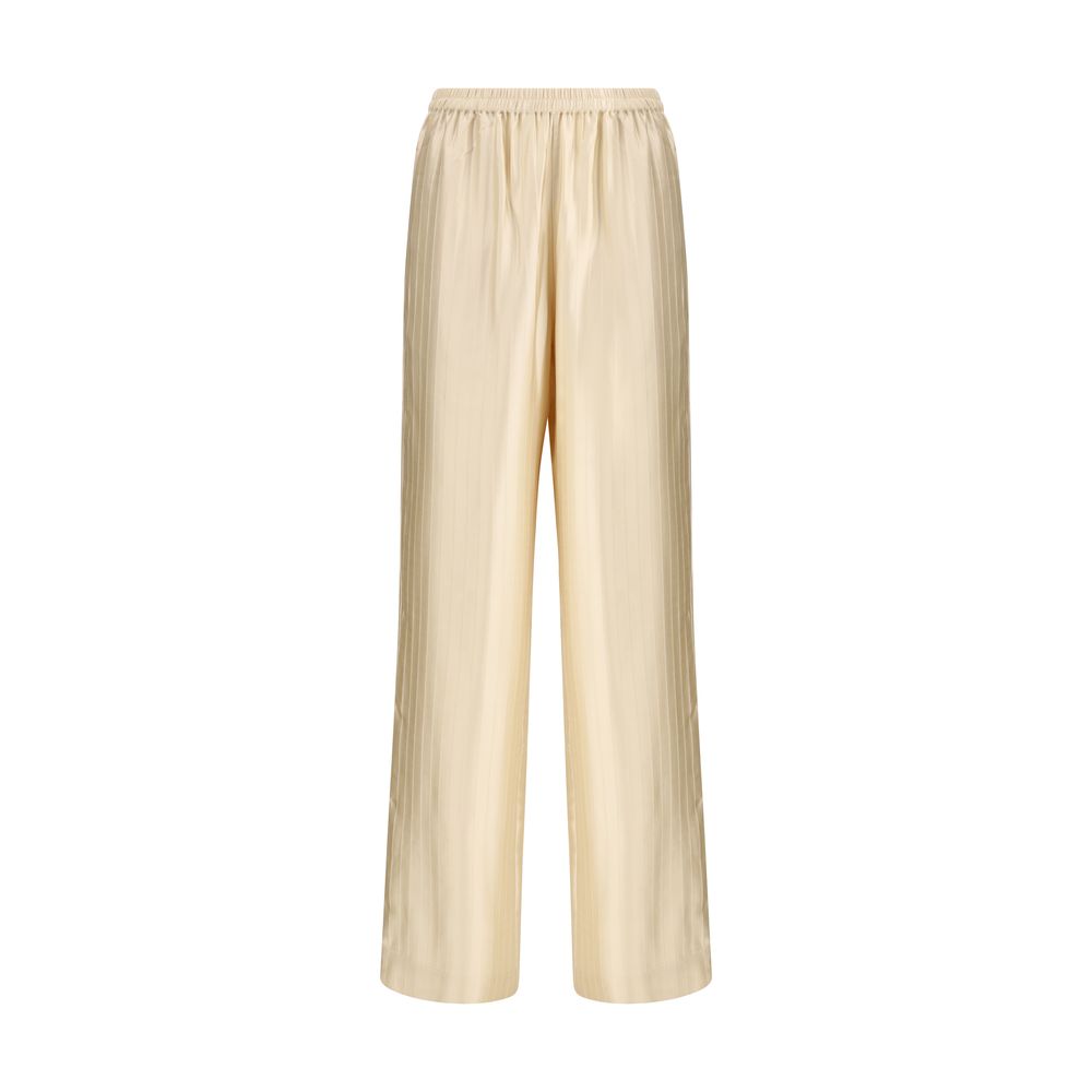 Loulou De Saison Beige Casual Pants for Women