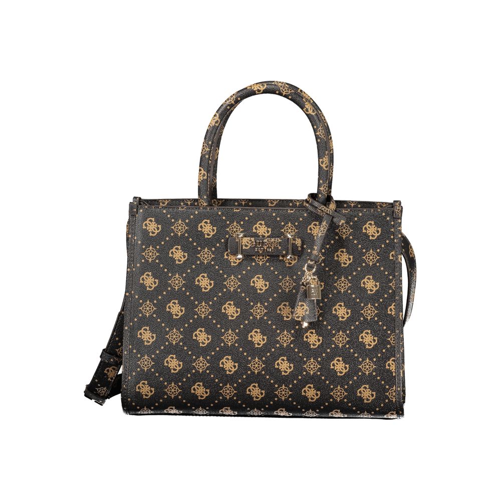 Guess Jeans Brown Handbag for Women