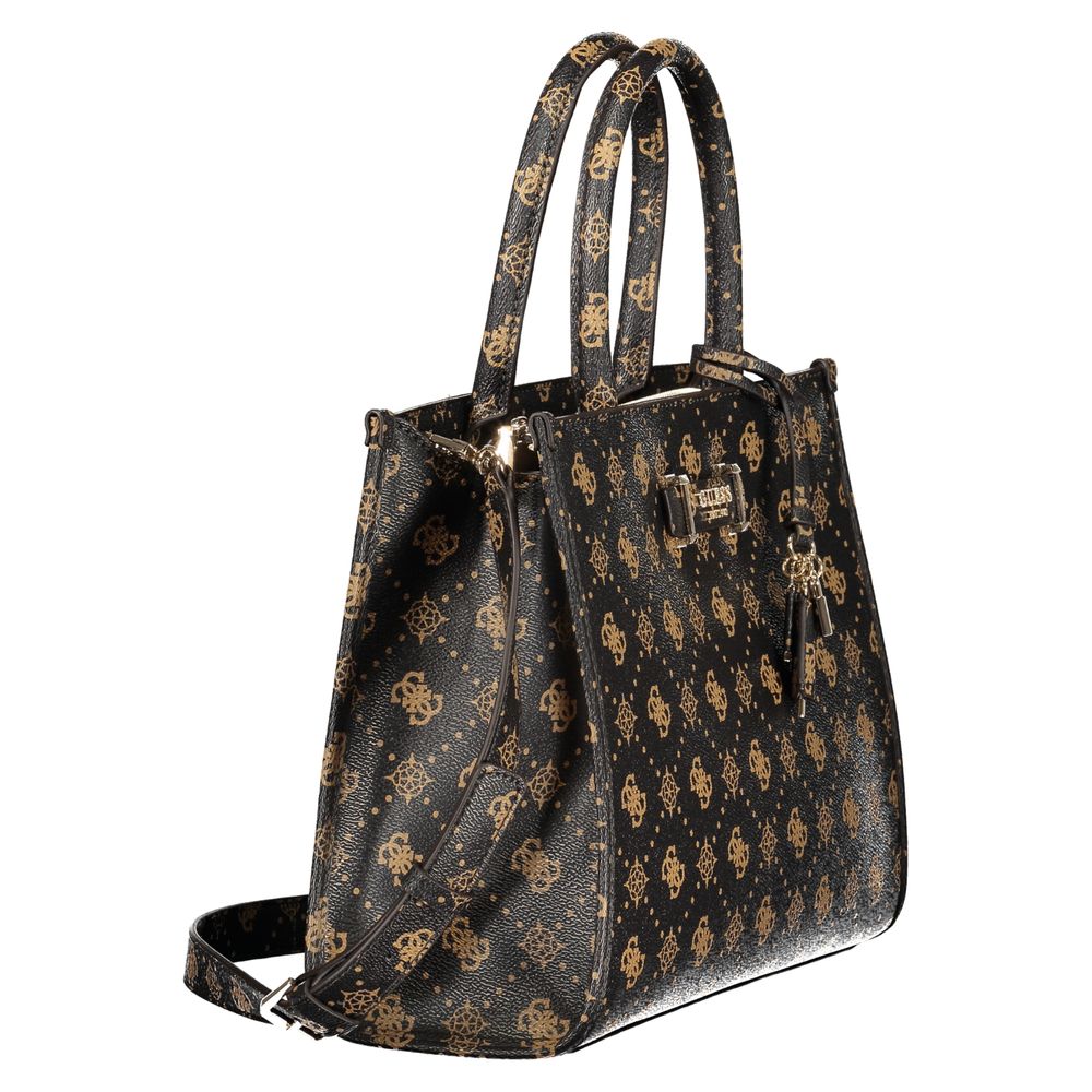 Guess Jeans Brown Handbag for Women detail view