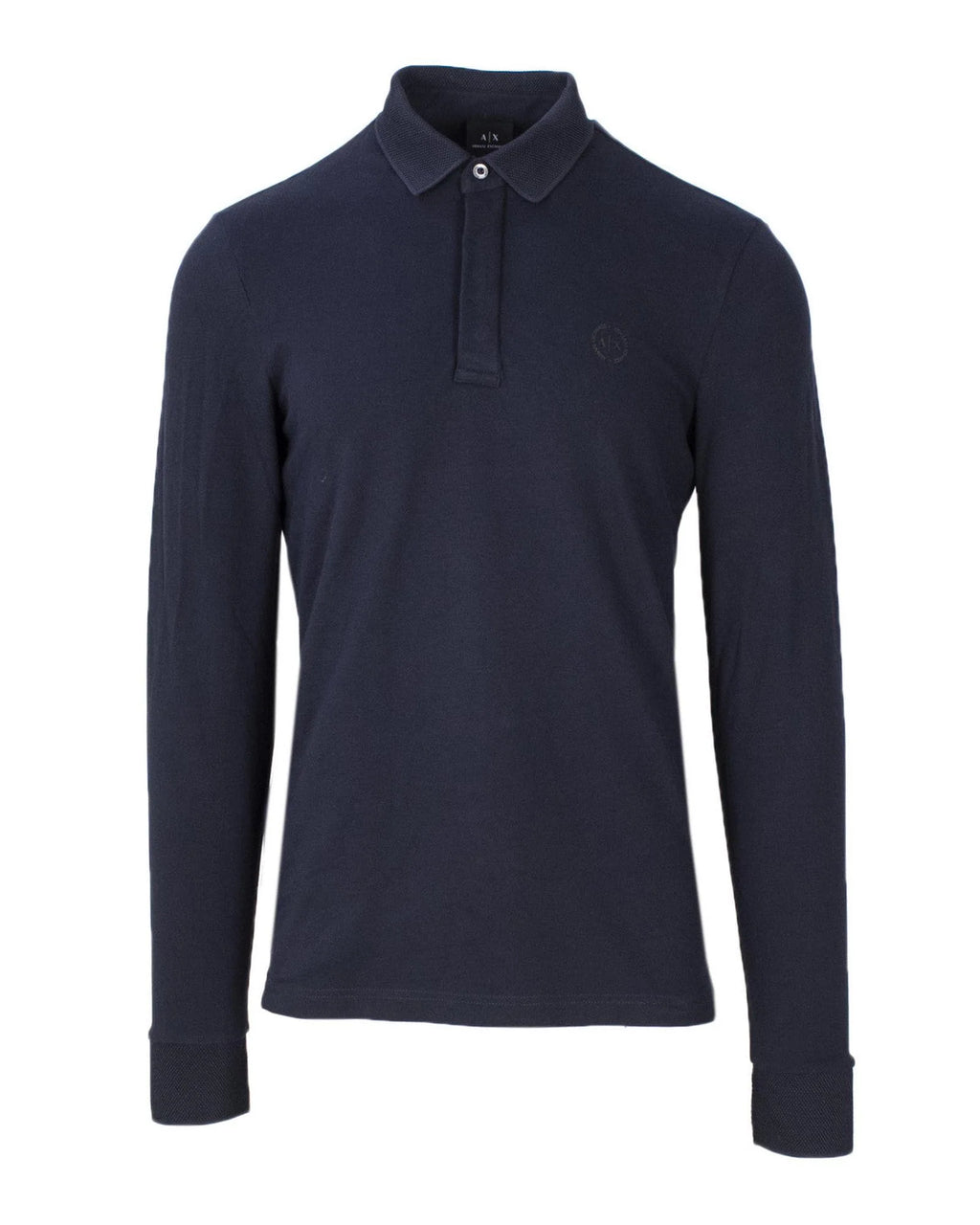Armani Exchange Blue Polo Shirt for Men