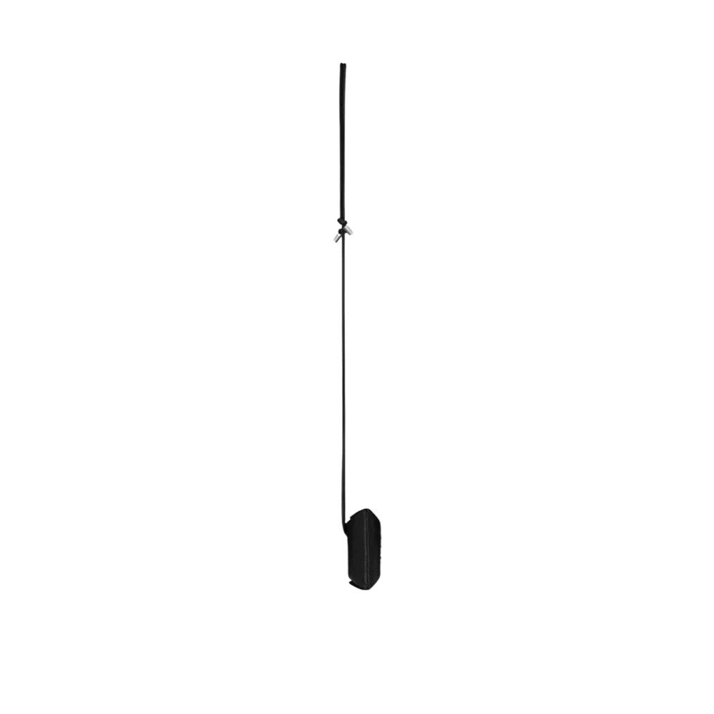 Saint Laurent Black Airpod Holders for Men detail view
