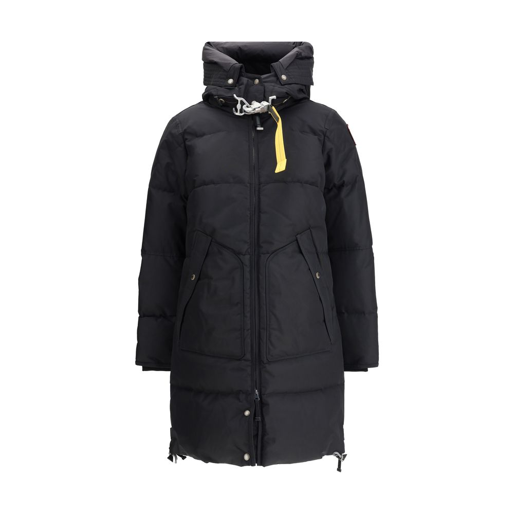 Parajumpers Black Nylon Coat