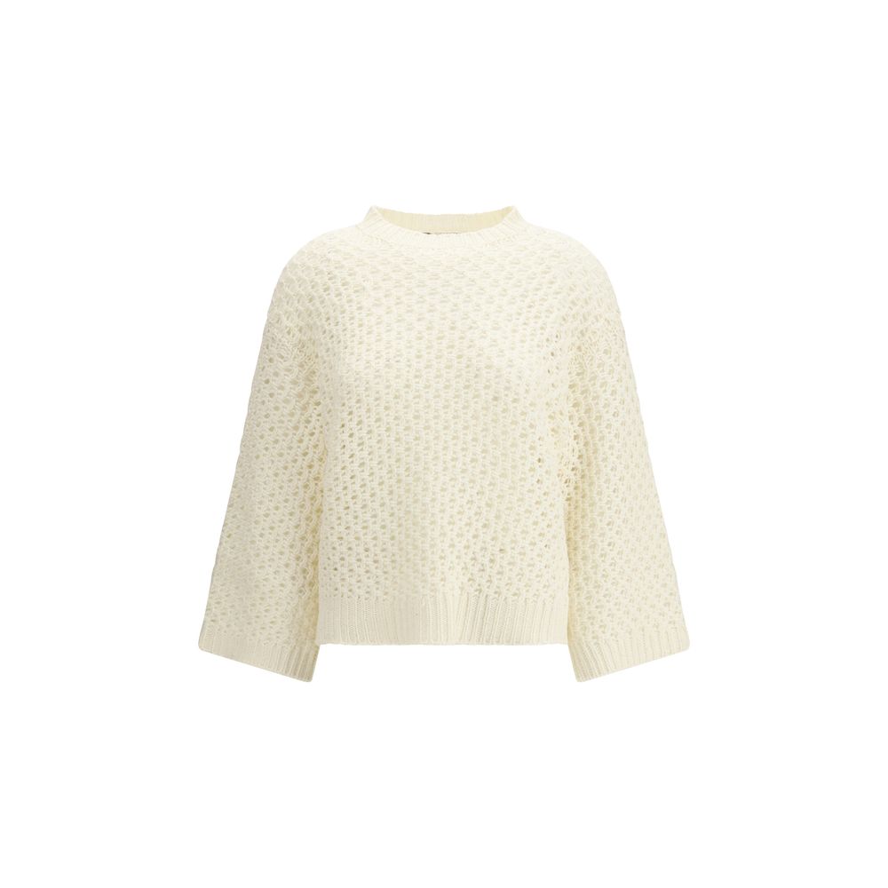 Fabiana Filippi Beige Sweatshirt for Women