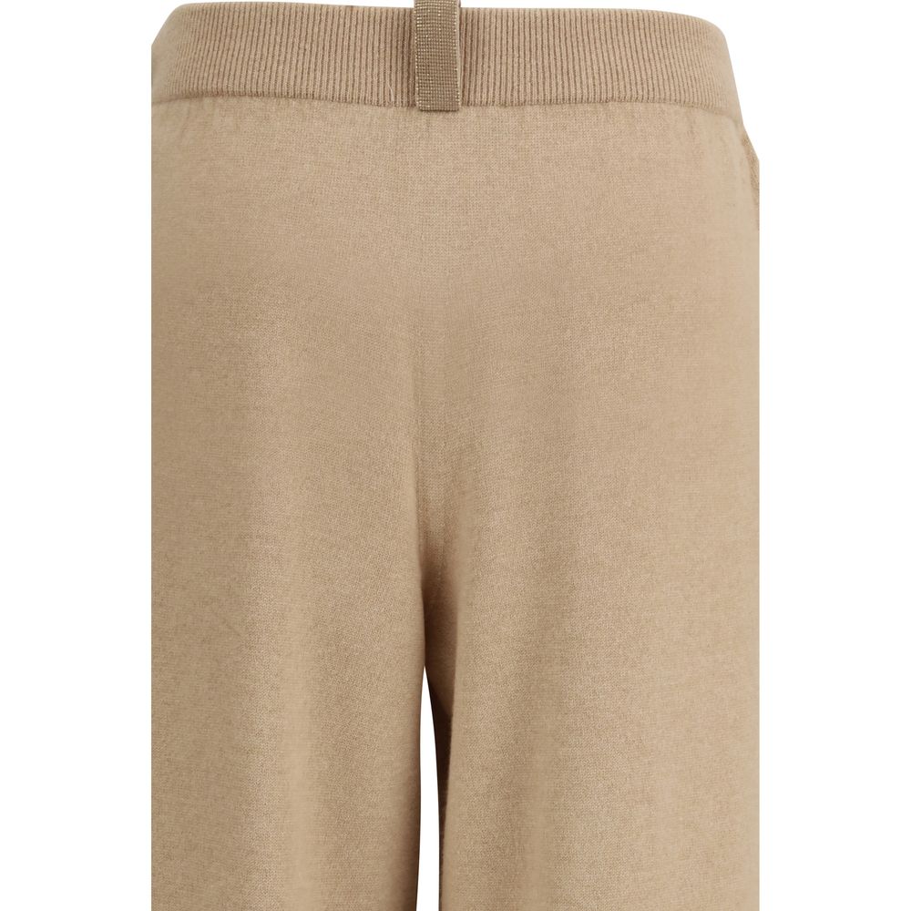 Fabiana Filippi Beige Casual Pants for Women detail view
