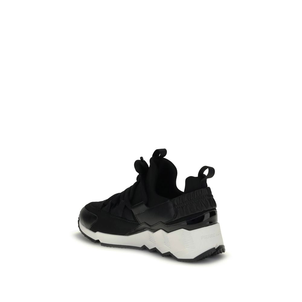 Pierre Hardy Black Athletic Sneakers for Women detail view