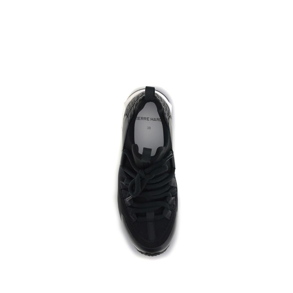 Pierre Hardy Black Athletic Sneakers for Women side view
