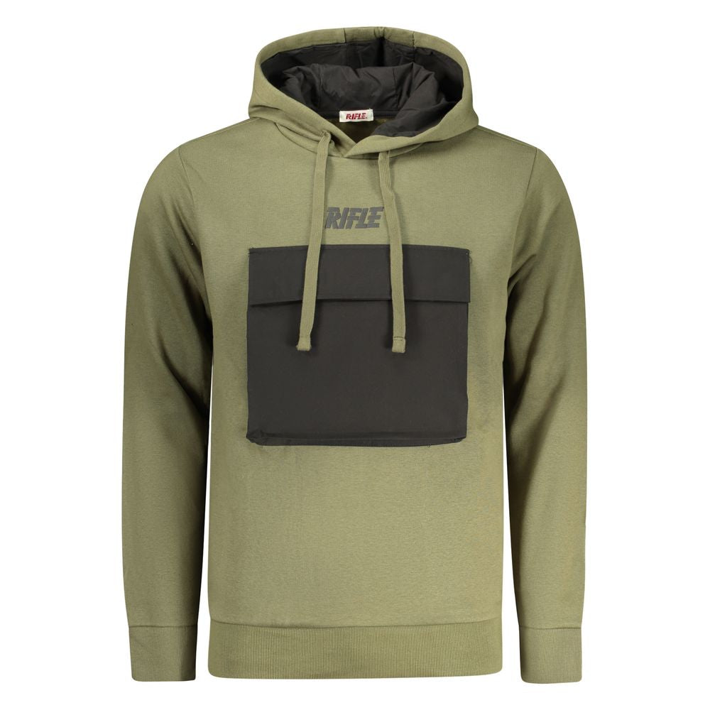 Rifle Verde - Sweat à capuche en coton pour homme