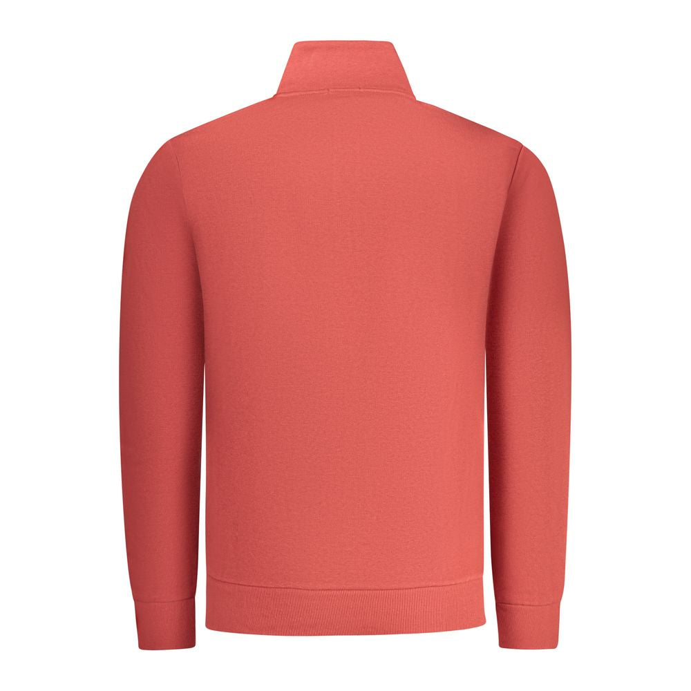 Sweat-shirt homme Rifle en coton rouge