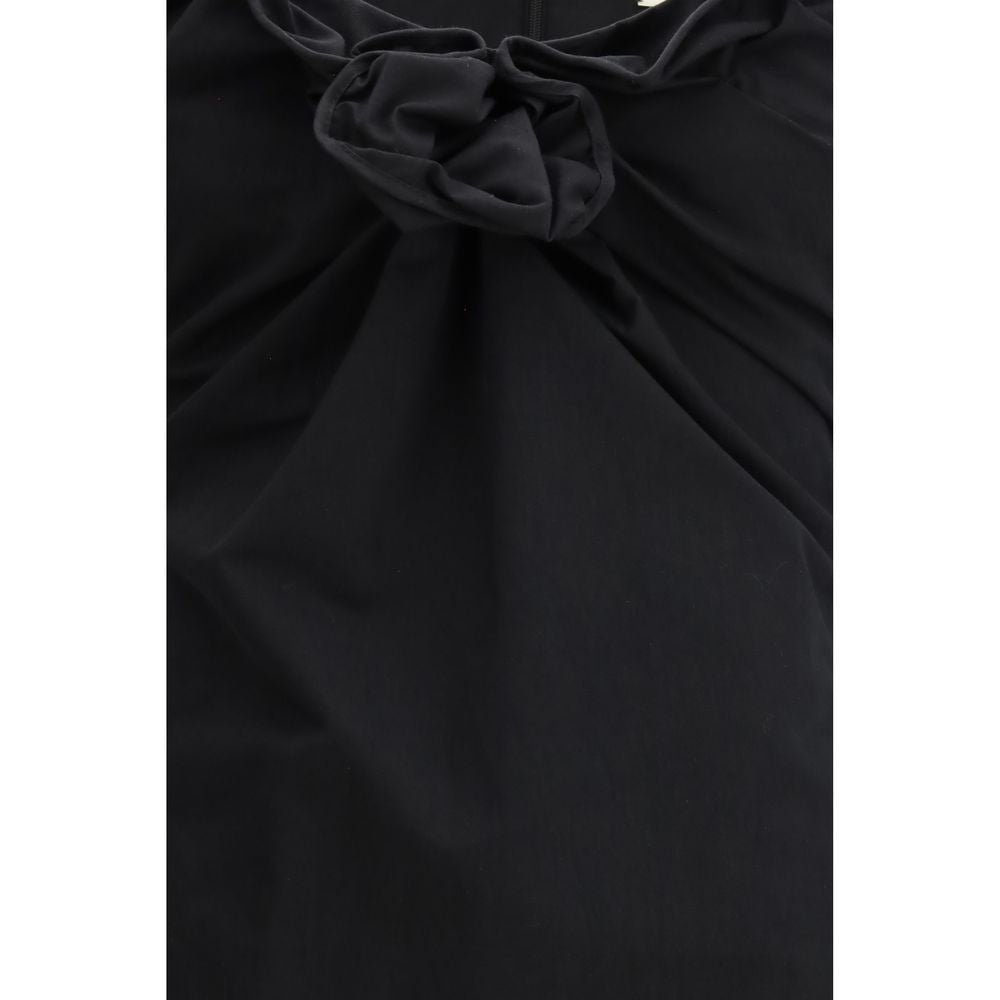 Magda Butrym Black Casual Dress for Women detail view