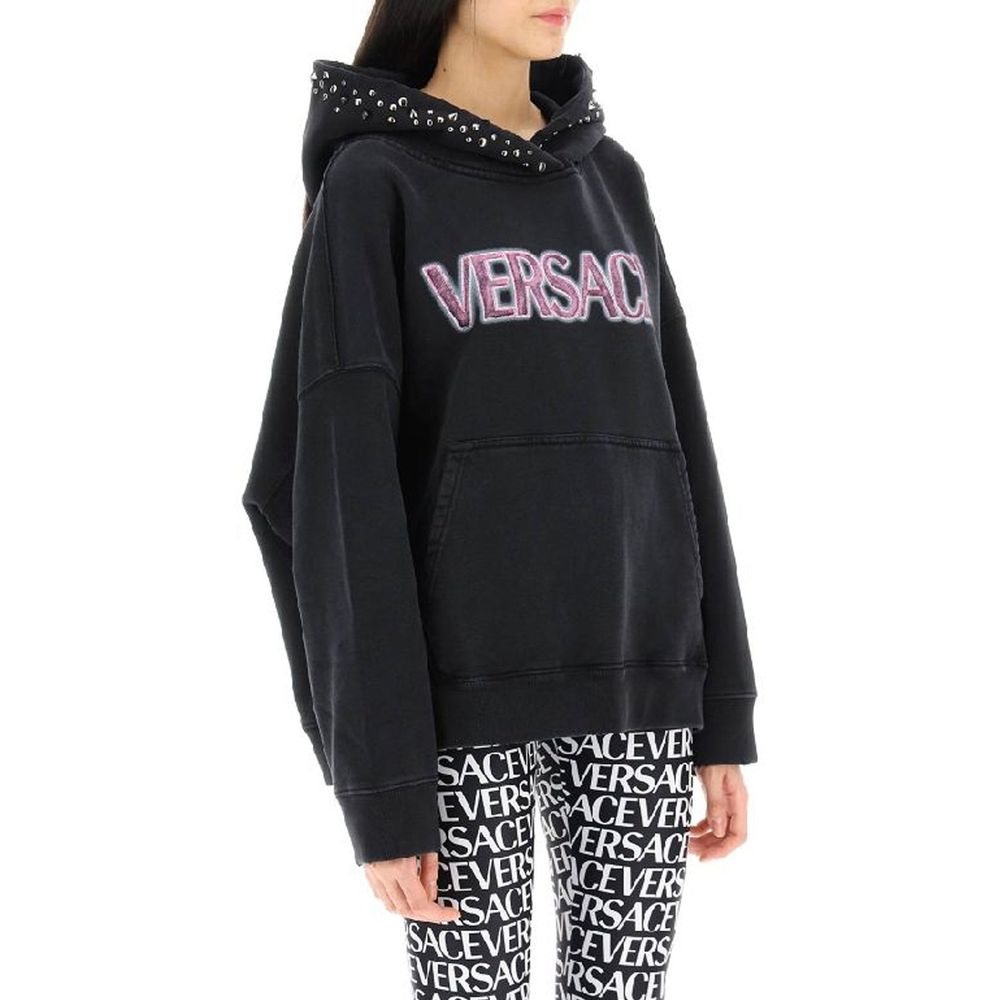 Versace Black Sweatshirt for Women alternate view