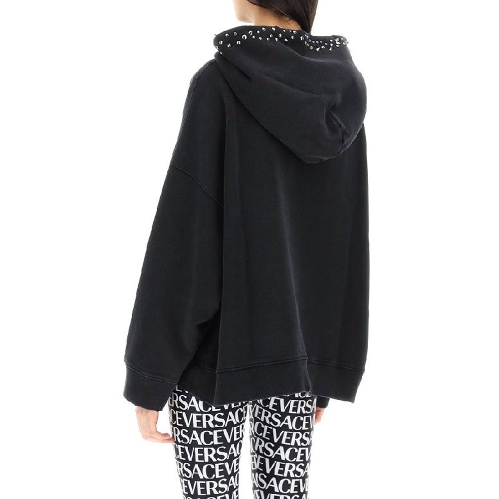 Versace Black Sweatshirt for Women detail view