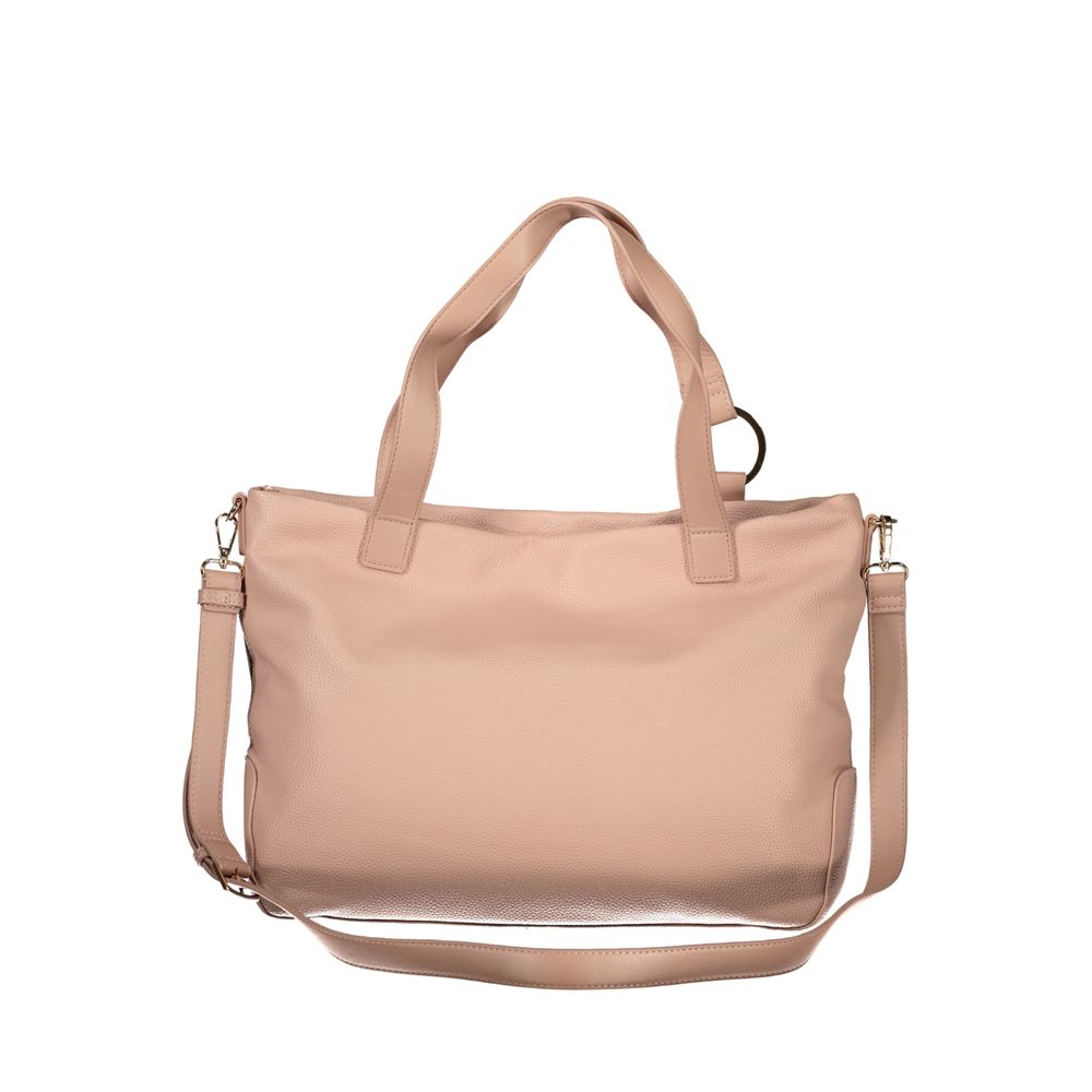 Valentino Pink Polyethylene Handbag
