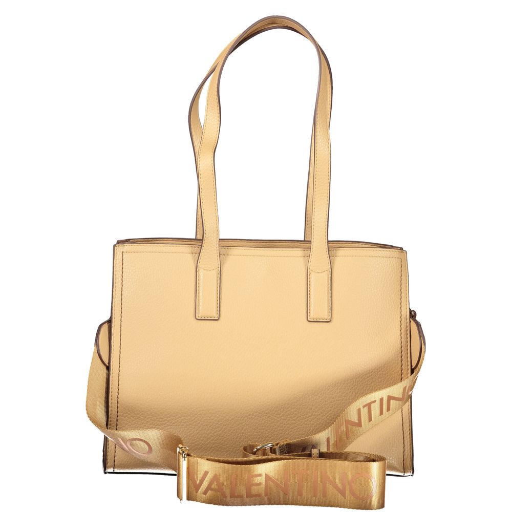 Valentino Beige Polyethylene Handbag