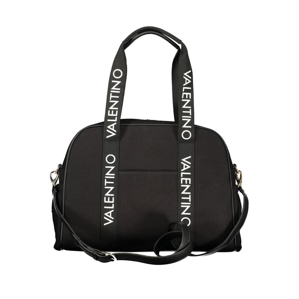 Mario Valentino Nero Cotton Women Handbag