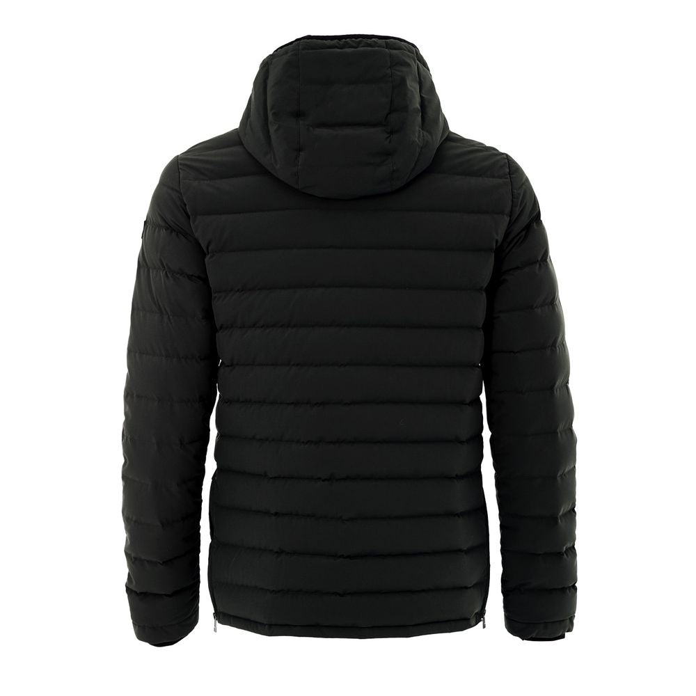 Moose Knuckles Black Cotton Coat