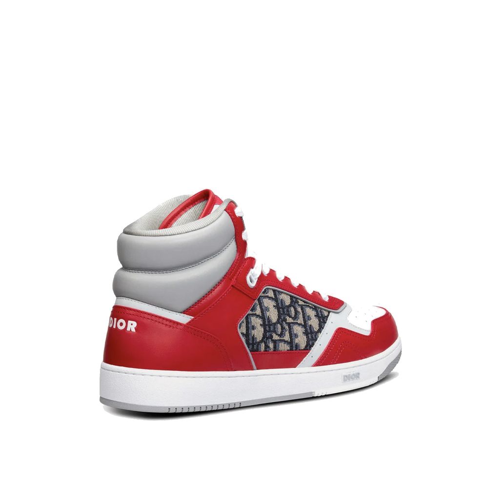 Dior Multicolor Leather High Top Sneakers