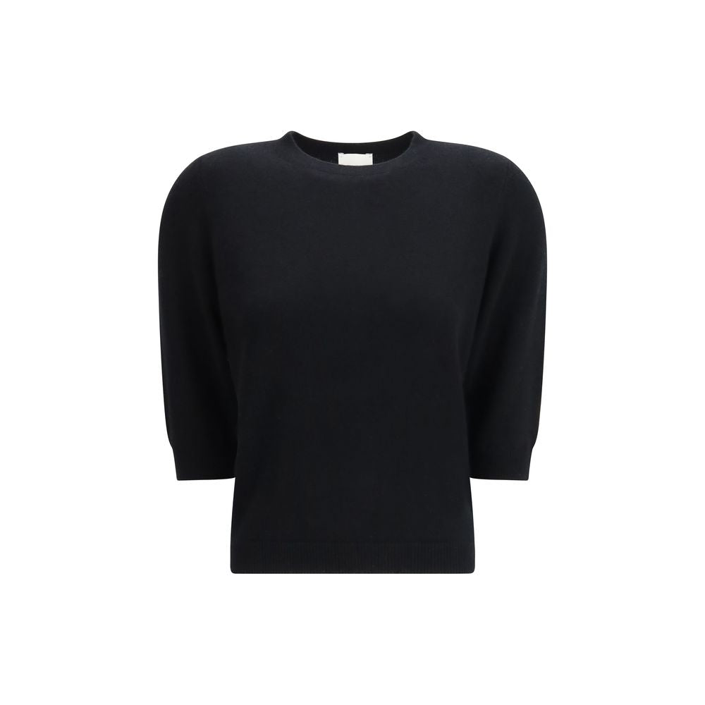 Allude Black Cashmere Sweatshirt