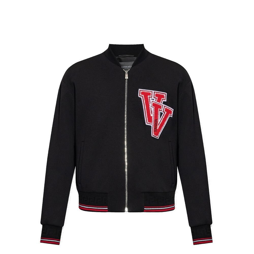 Versace Black Bomber for Men