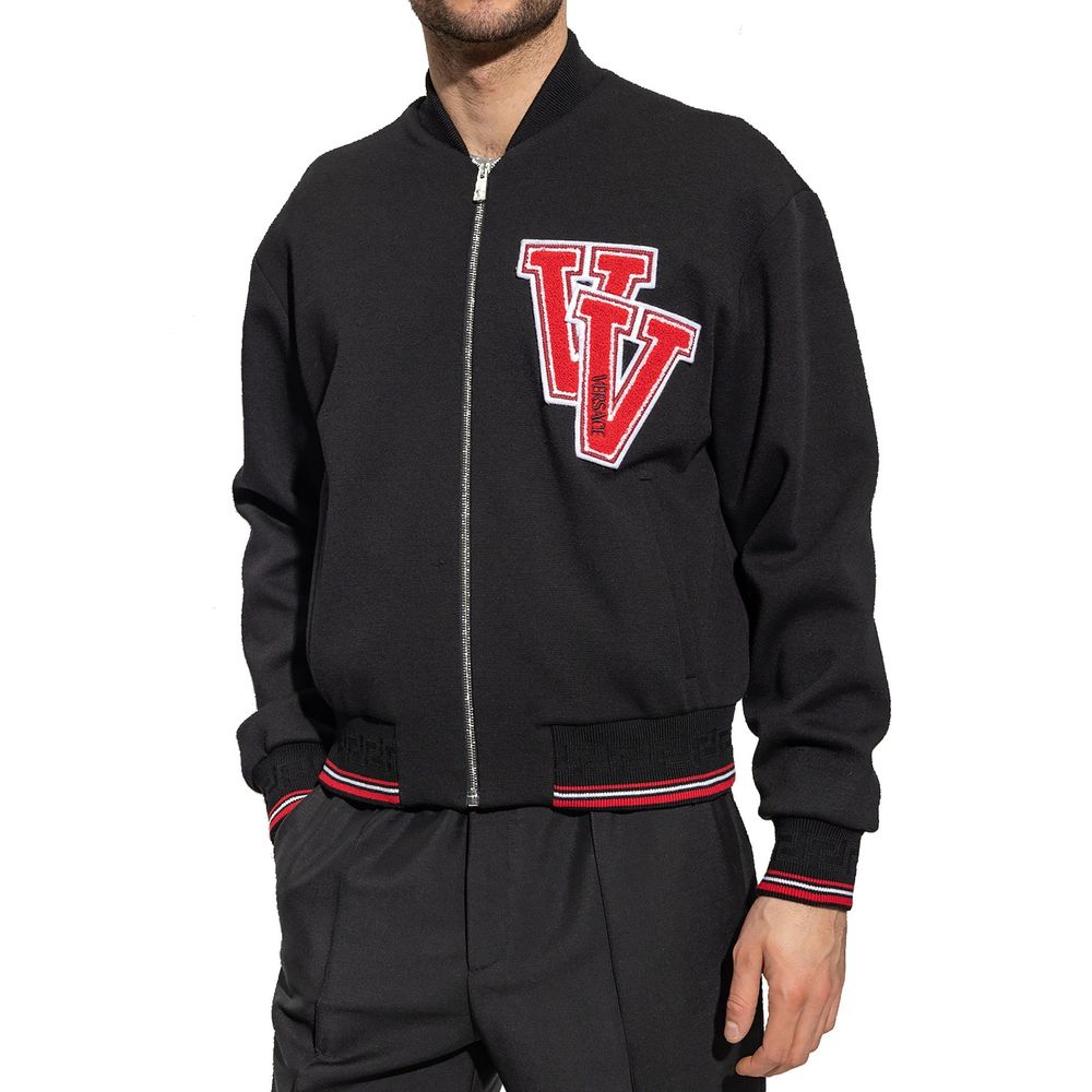 Versace Black Bomber for Men alternate view
