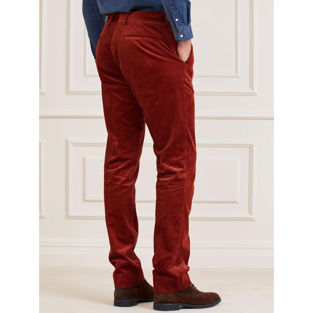 Guess Brown Cotton Casual Pants
