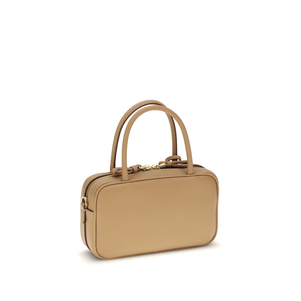 Prada Beige Calf Leather Bos Taurus Handbag