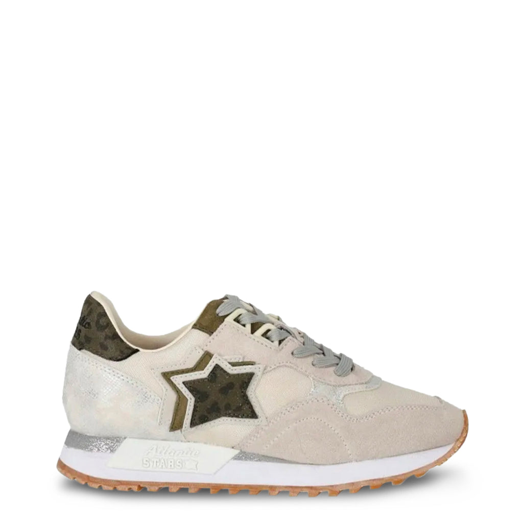 Atlantic Stars Brown Athletic Sneakers for Women