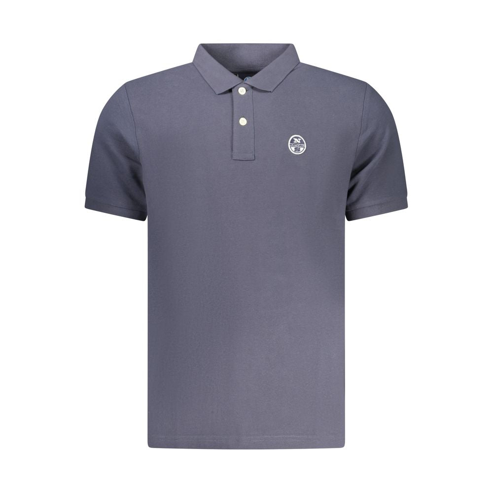 Polo homme North Sails en coton bleu