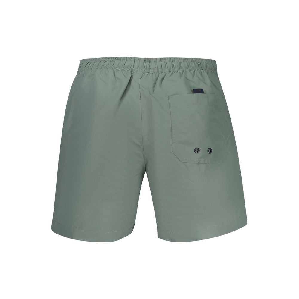 Short de bain boxer North Sails en polyester vert pour homme