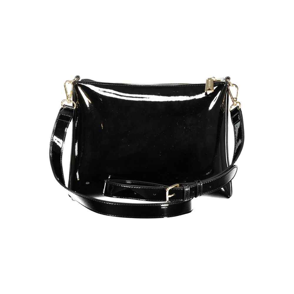 Mario Valentino Black Polyurethane Women's Bag