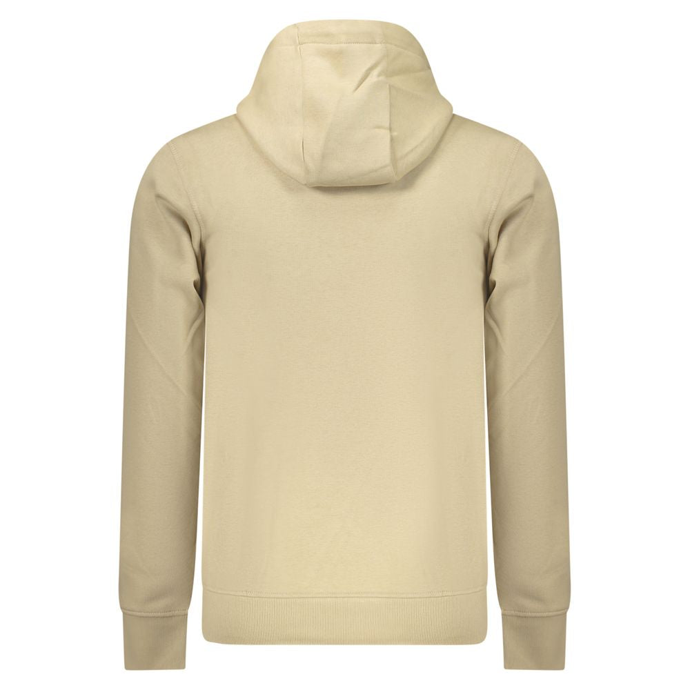 Rifle Sweat-shirt en coton beige pour homme