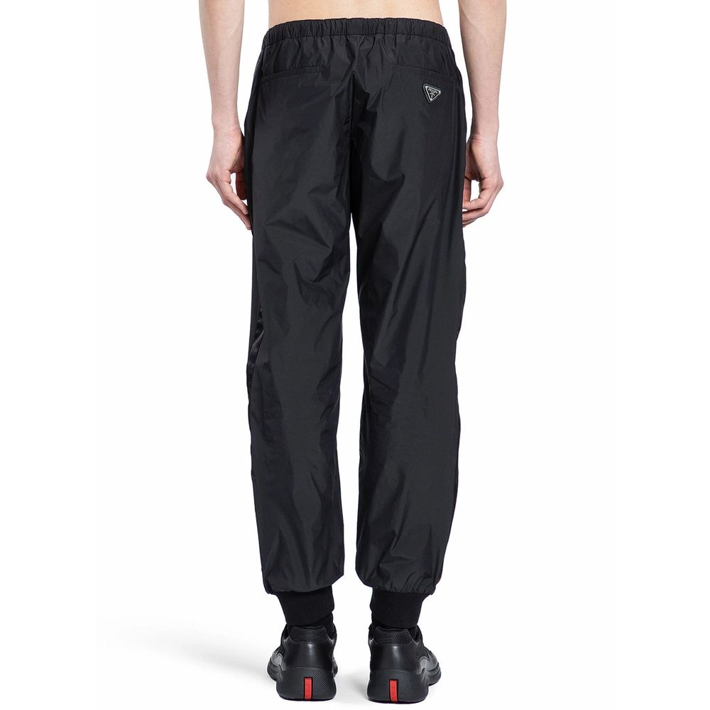 Prada Black Joggers for Men detail view