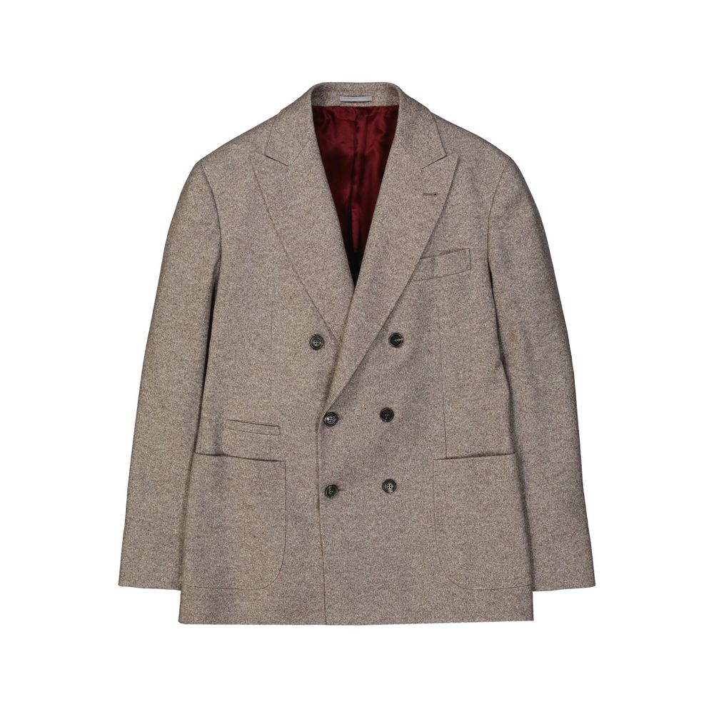 Brunello Cucinelli Beige Coat for Men