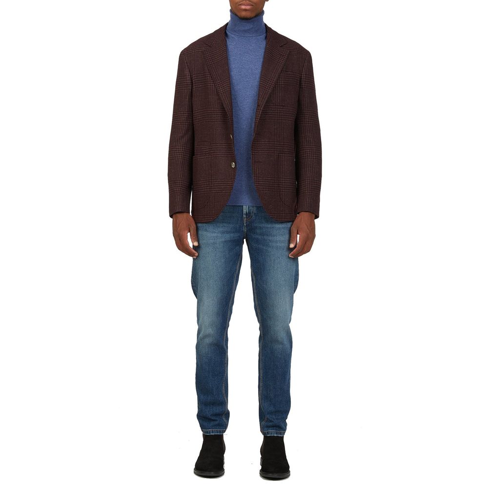 Brunello Cucinelli Multicolor Coat for Men detail view