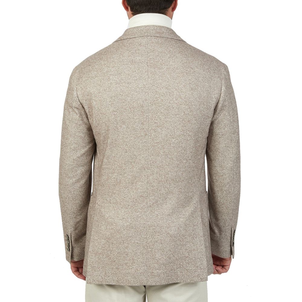 Brunello Cucinelli Beige Coat for Men side view