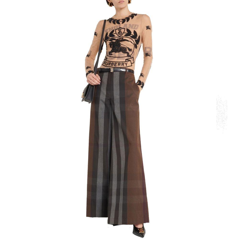 Burberry Brown Casual Pants for Women alternate view