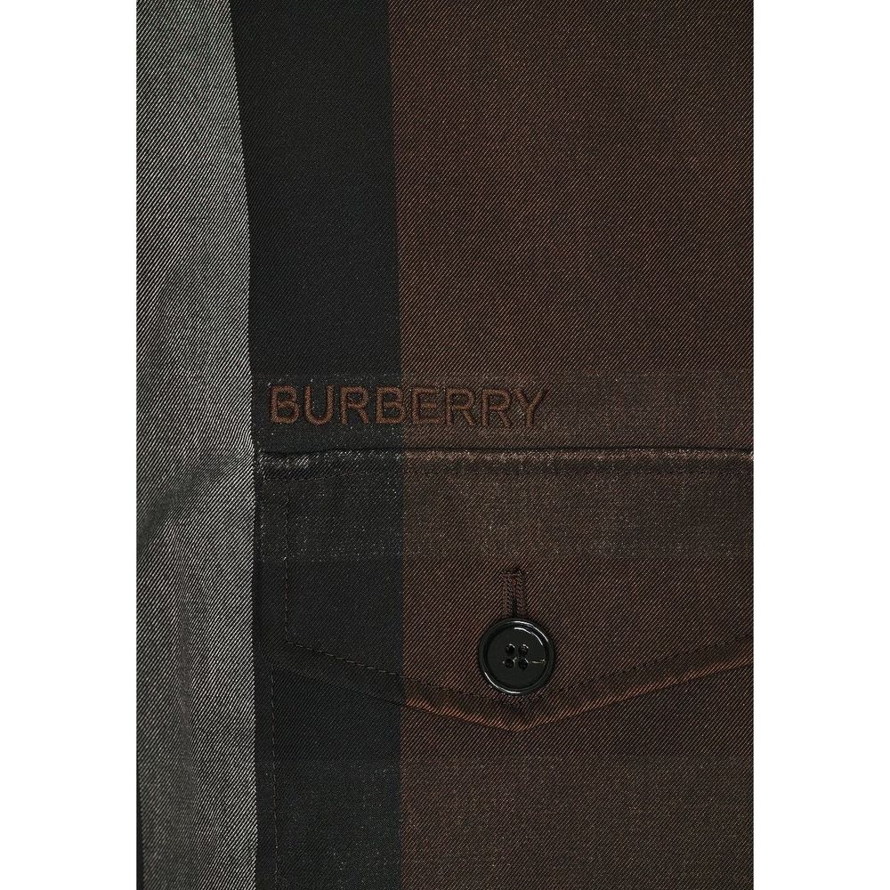Burberry Brown Parkas for Women side view