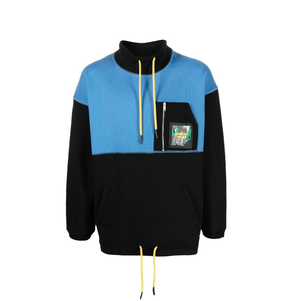 Sweat-shirt en coton bleu Ambush