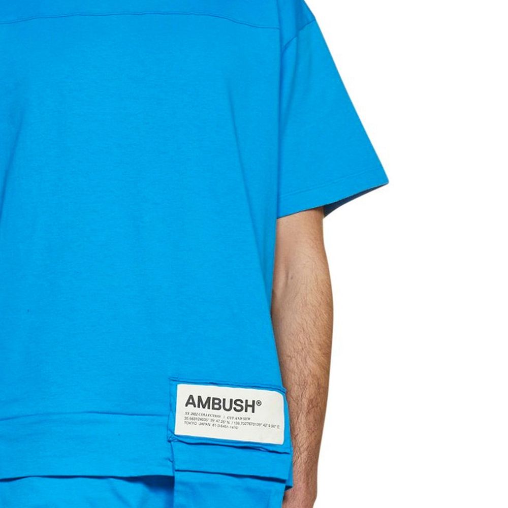 T-shirt Ambush bleu en coton