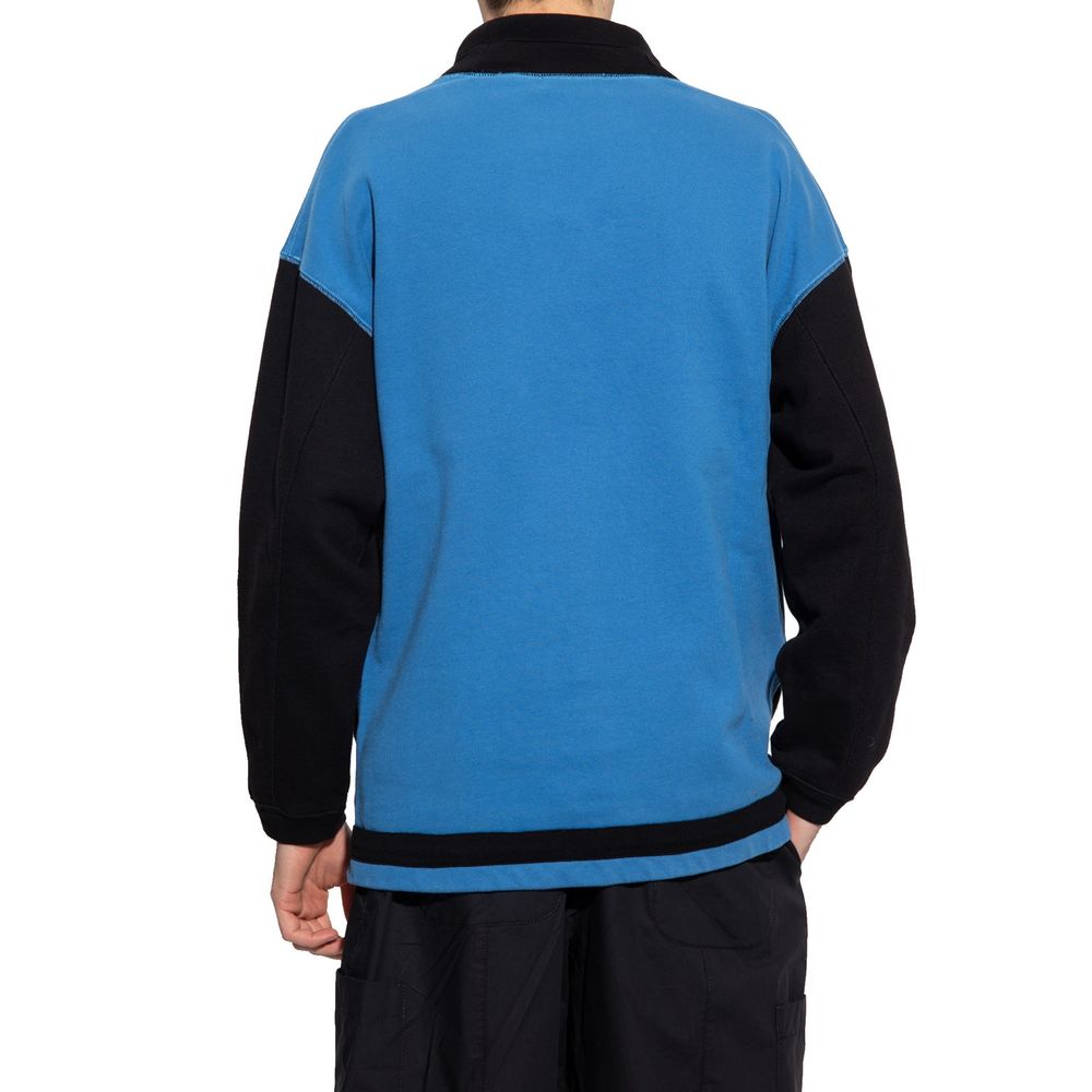 Sweat-shirt en coton bleu Ambush
