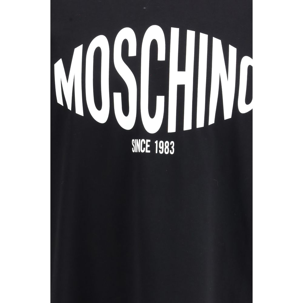 Moschino Black T-Shirt for Men detail view