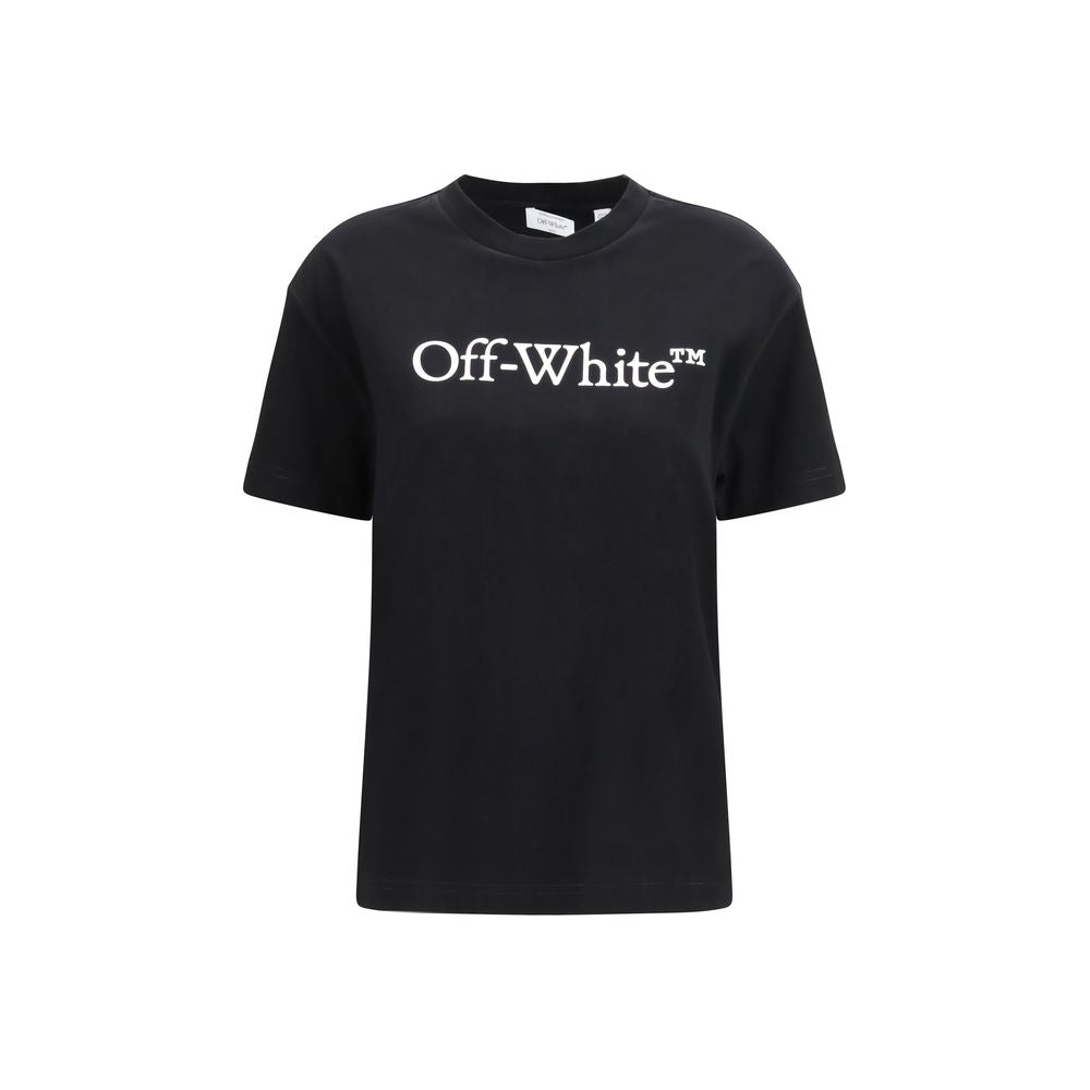 Off-White Black T-Shirts for Women