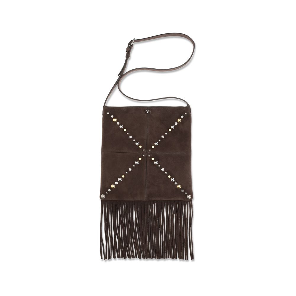 Valentino Garavani Brown Shoulder Bag for Men