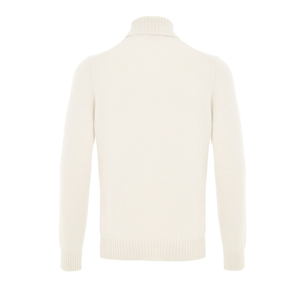 Gran Sasso White Turtleneck for Men alternate view