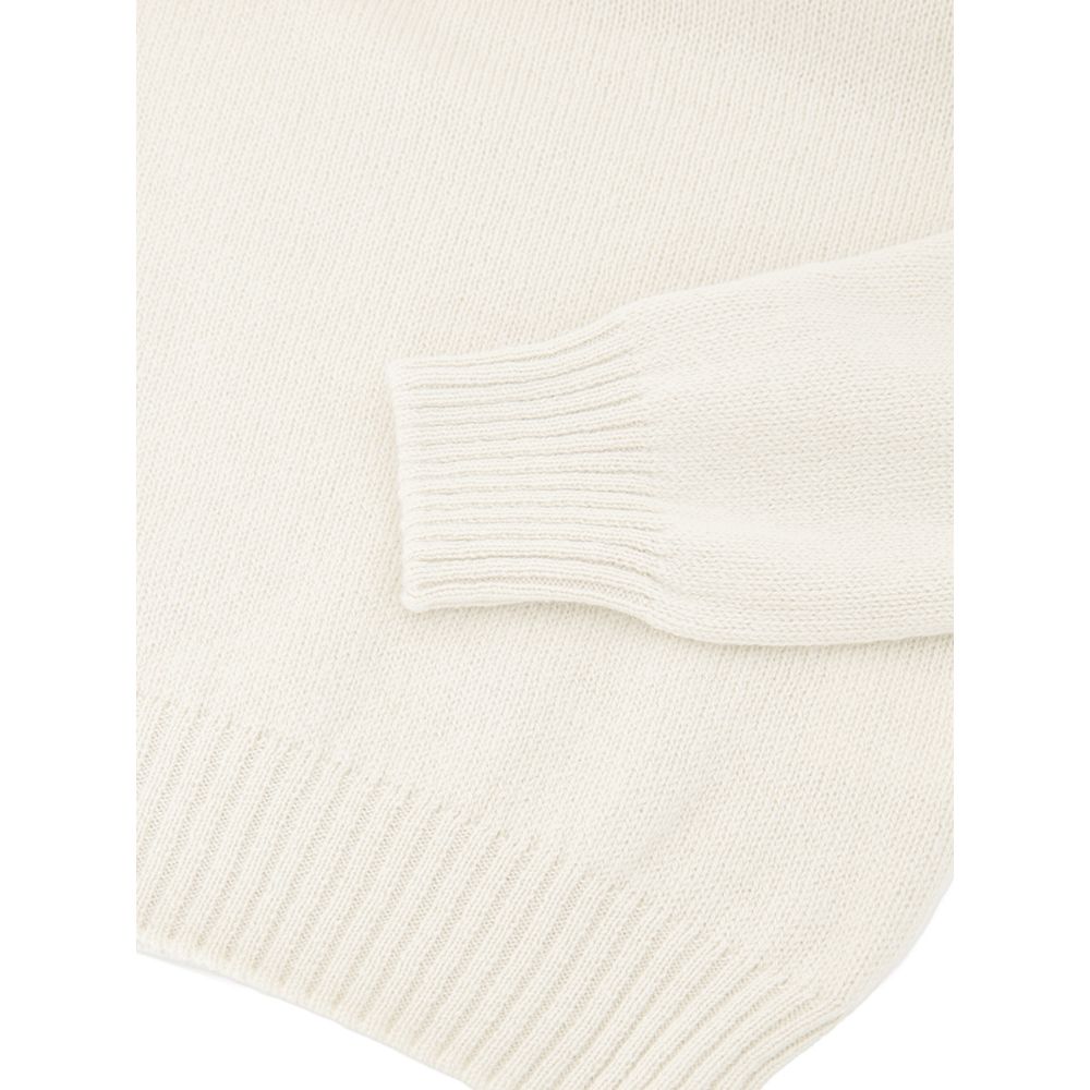 Gran Sasso White Turtleneck for Men additional view