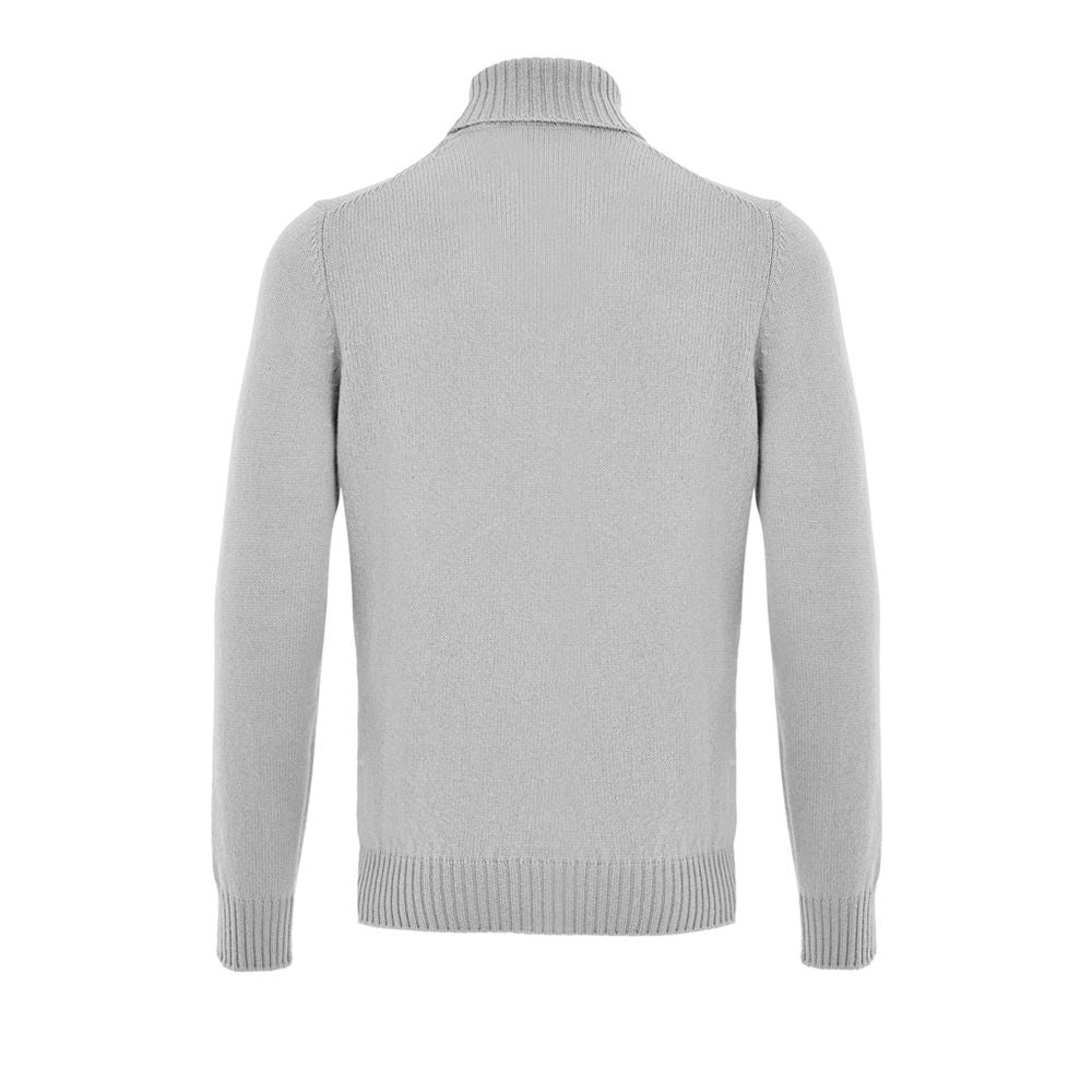 Gran Sasso Grey Turtleneck for Men alternate view