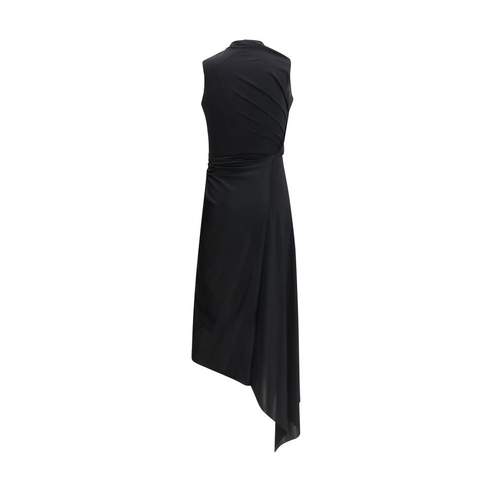 Robe décontractée noire en polyamide Balenciaga