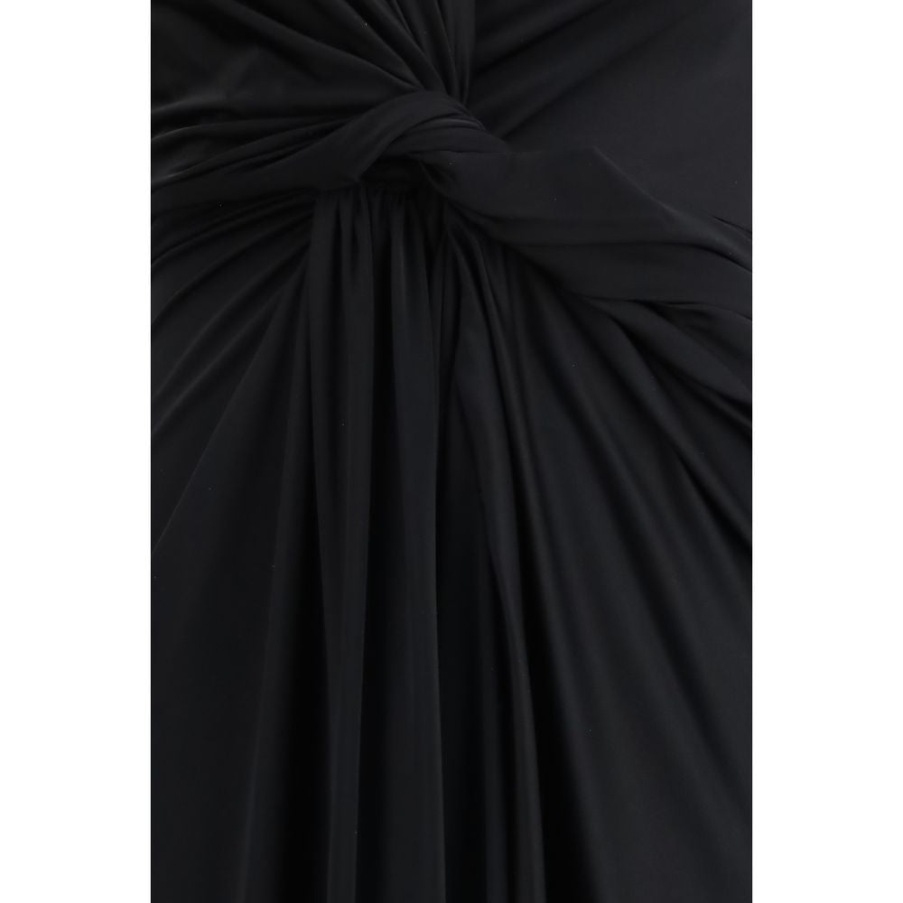 Robe décontractée noire en polyamide Balenciaga