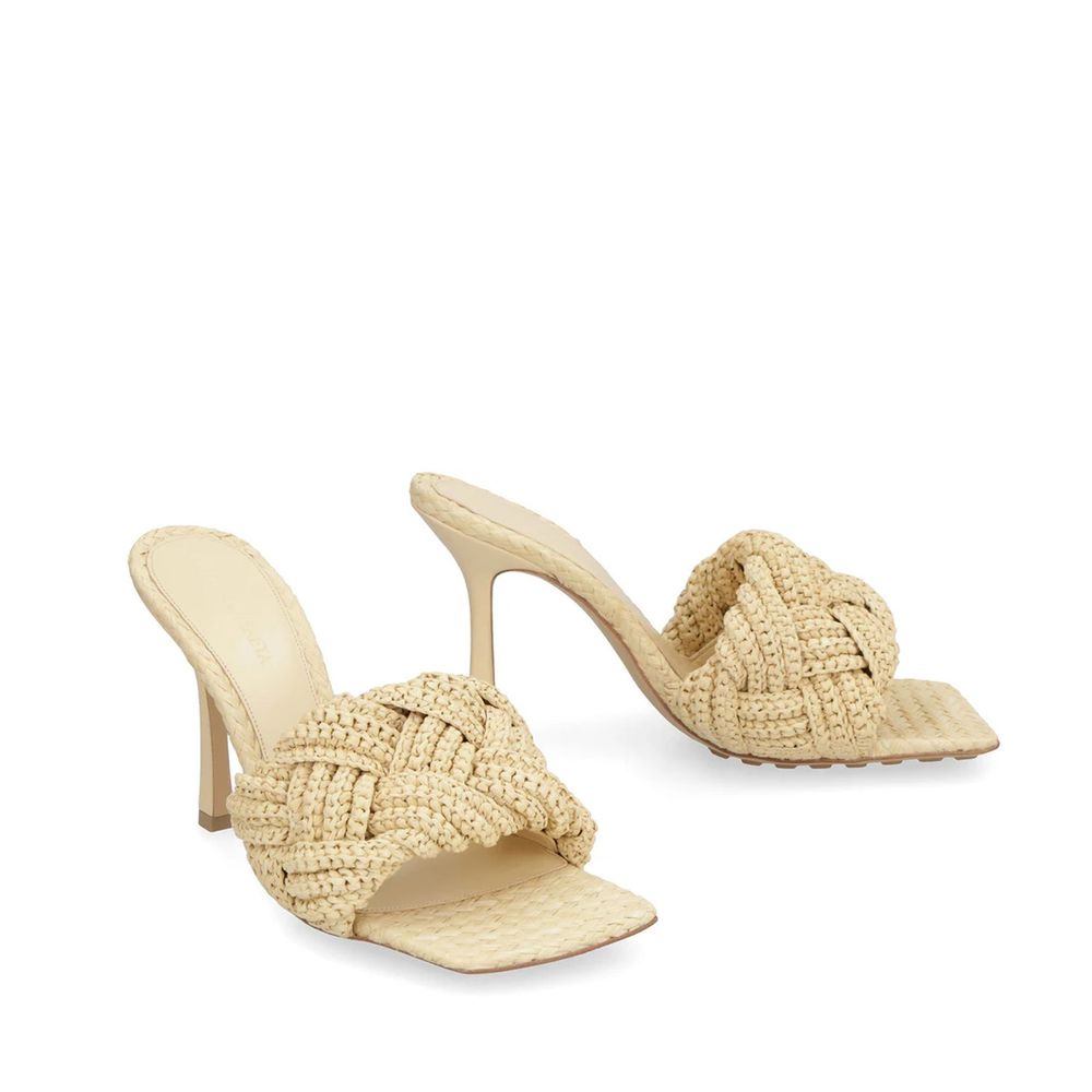 Bottega Veneta Beige Mules for Women alternate view